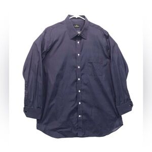 Holland Sherry Men’s XL Bespoke Savile Row Long Sleeve‎ French Cuff Dress Shirt.